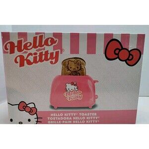 Hello Kitty Cool Touch Toaster Toasts Image On Bread New With Box